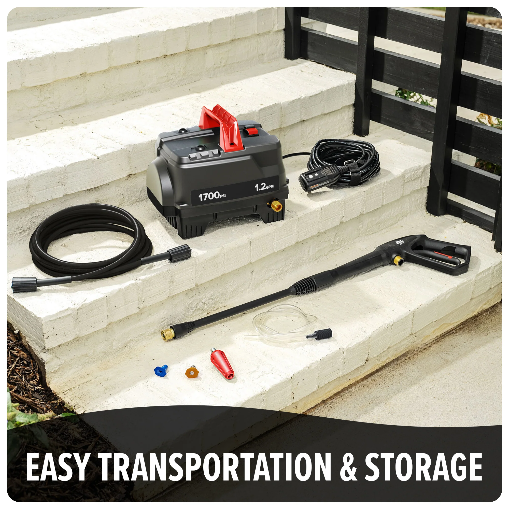 Electric Pressure Washer - 1700 PSI - Image 4