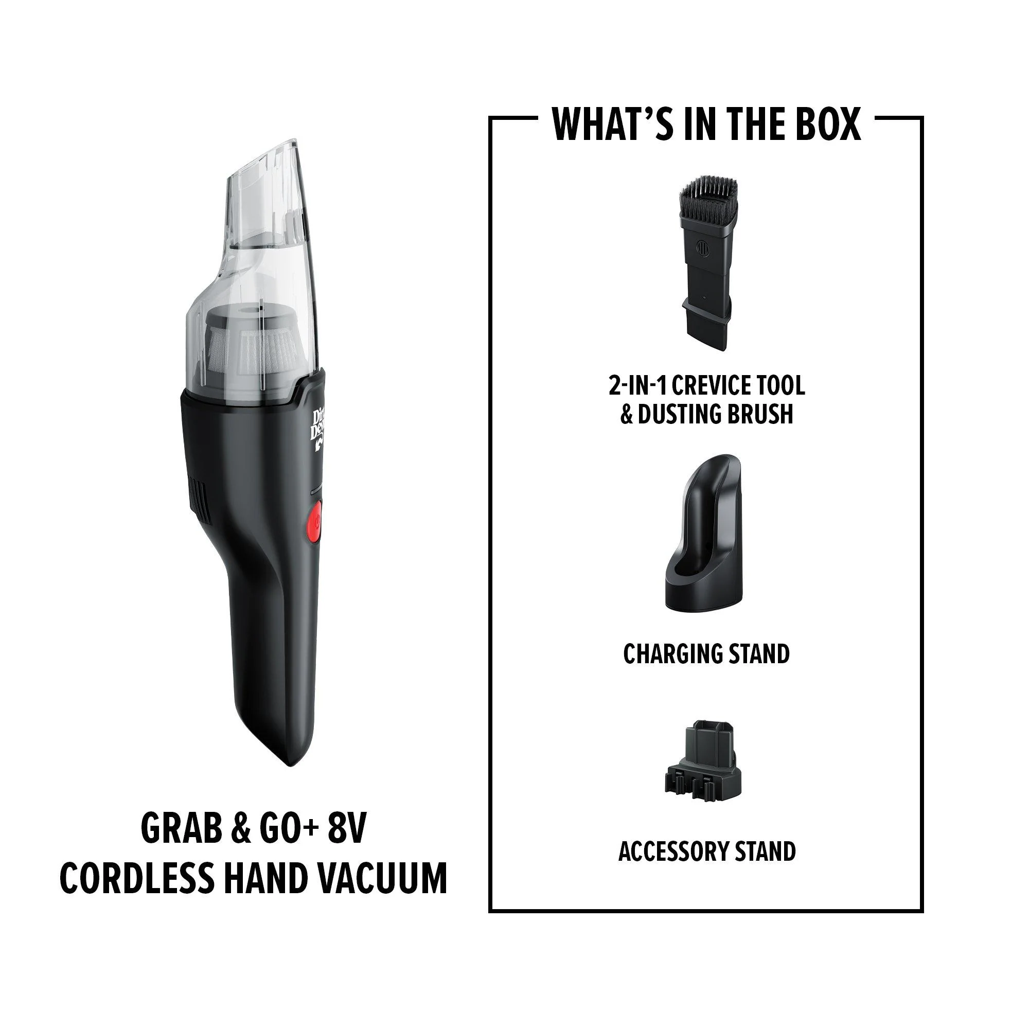 Grab & Go+ 8V Cordless Hand Vacuum - Image 7